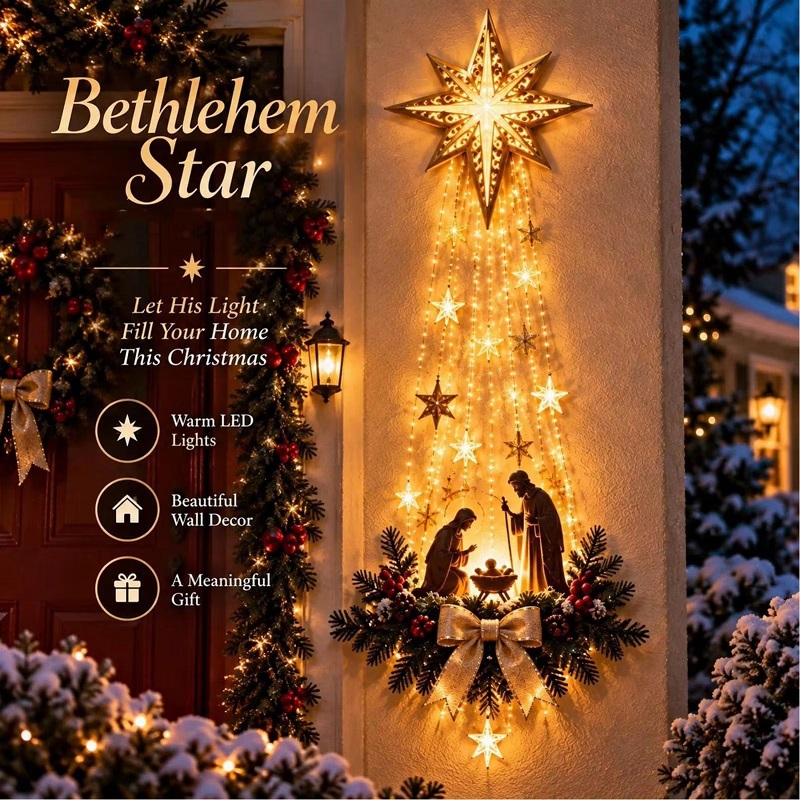 2027 Weihnachten, Bethlehem St – Lighting Christmas Decor Bewertung und Preis
