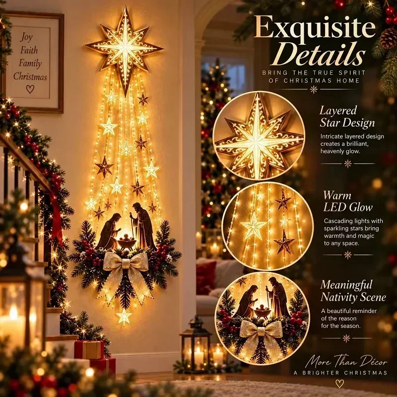 2027 Weihnachten, Bethlehem St – Lighting Christmas Decor Bewertung und Preis