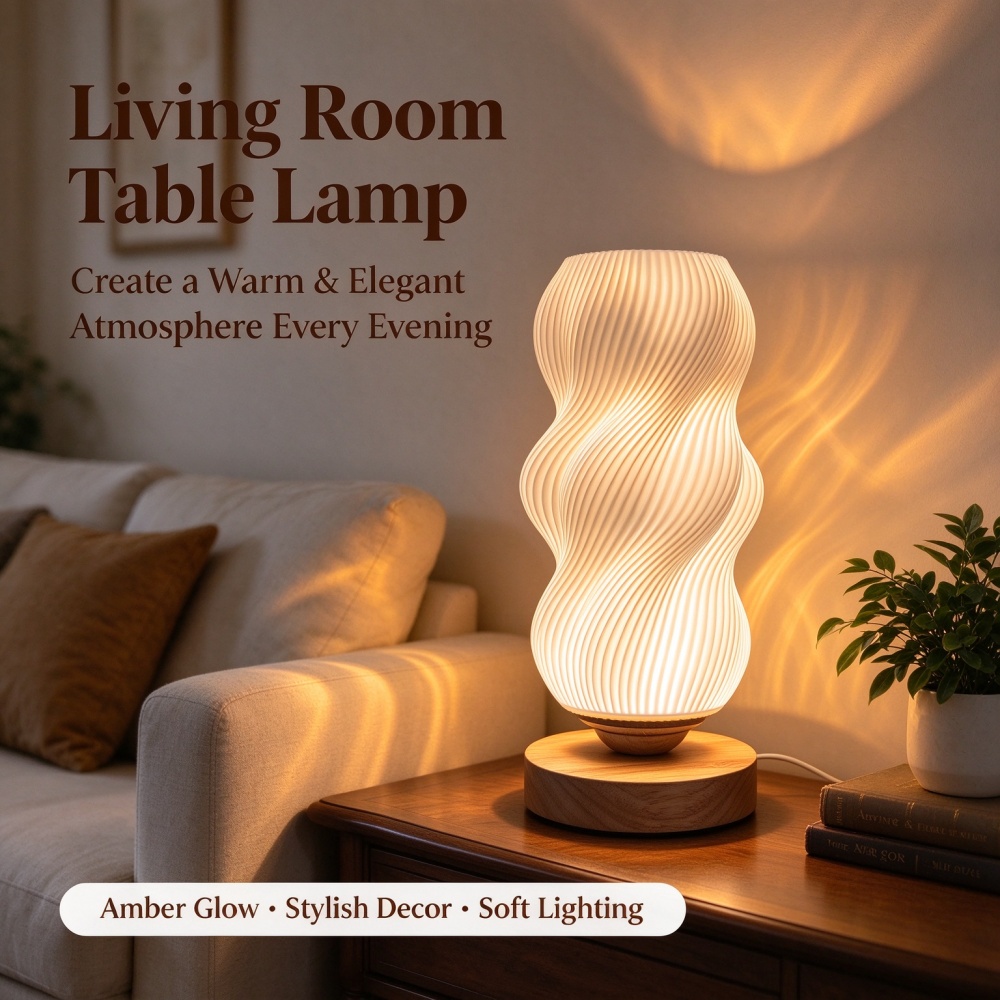 3D-gedruckte Nachtlampe mit We – Decor Lighting Lamps Bewertung und Preis