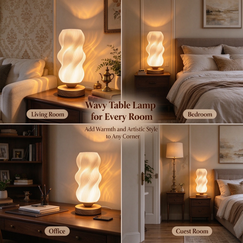 3D-gedruckte Nachtlampe mit We – Decor Lighting Lamps Bewertung und Preis