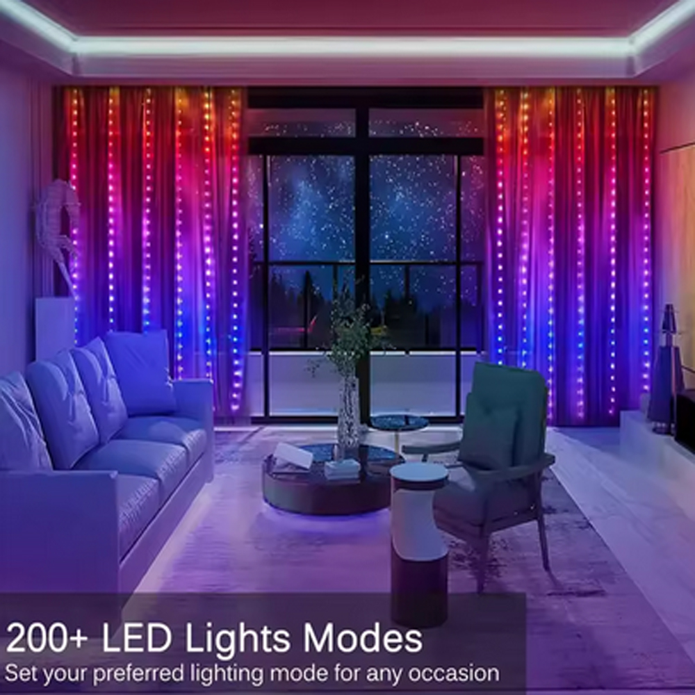 3M RGB Smart LED Vorhang Licht – Lighting Decoration Ideas Bewertung und Preis